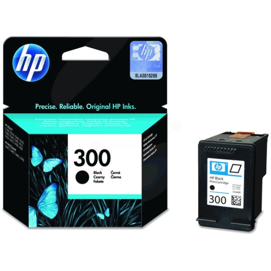 HP 300 Bläckpatron  - Svart   
